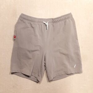 Flag Nor Fail Mens Drawstring Athletic Shorts Sz.L/Gray/Pockets/Joggers